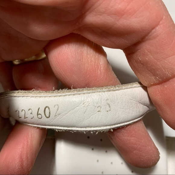 SAS tripad comfort SunTimer White ankle strap open toe hook loop sandal 9.5S - Picture 6 of 7